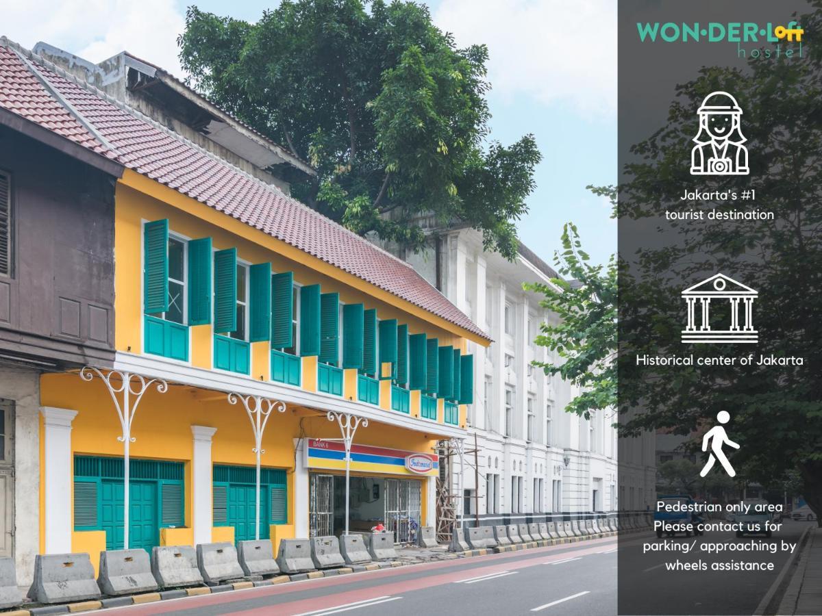 Wonderloft Hostel Kota Tua Cakarta Dış mekan fotoğraf