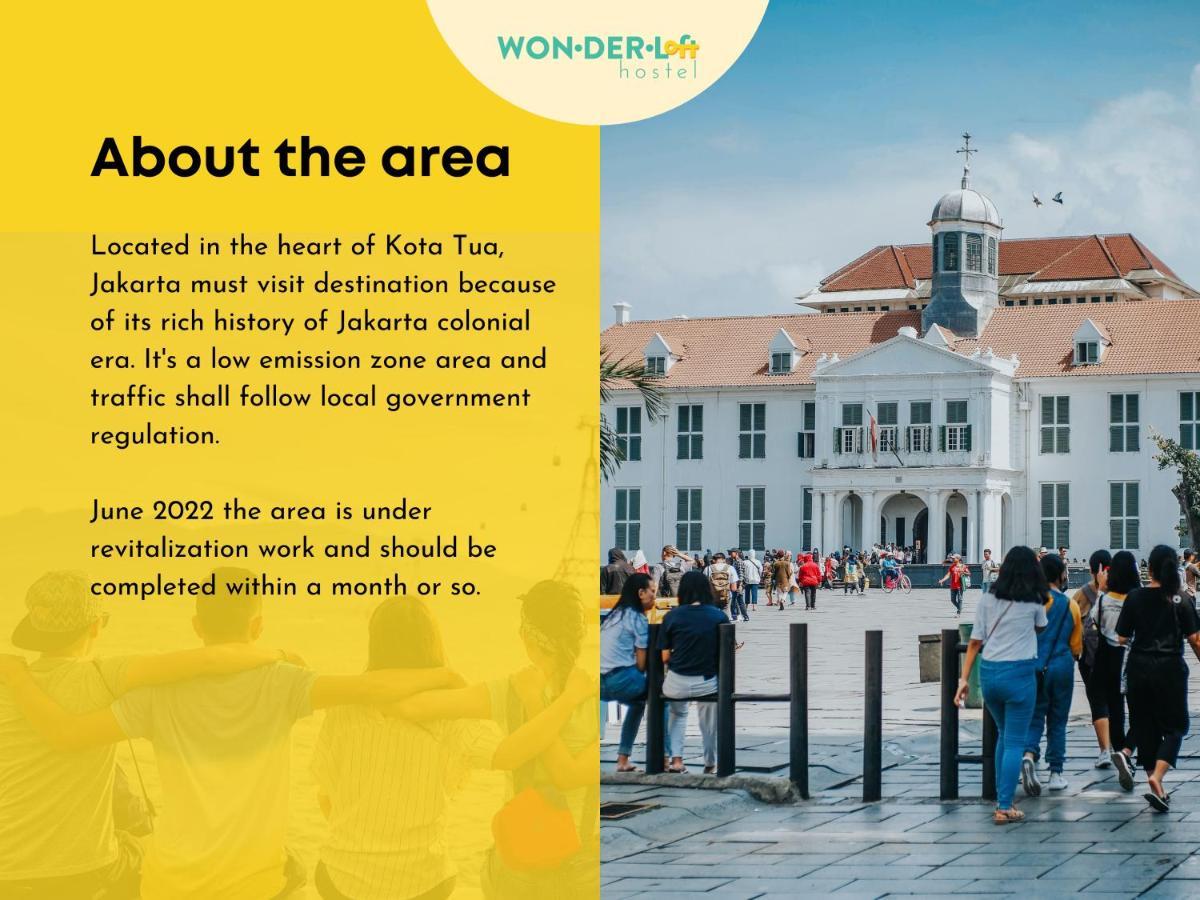 Wonderloft Hostel Kota Tua Cakarta Dış mekan fotoğraf